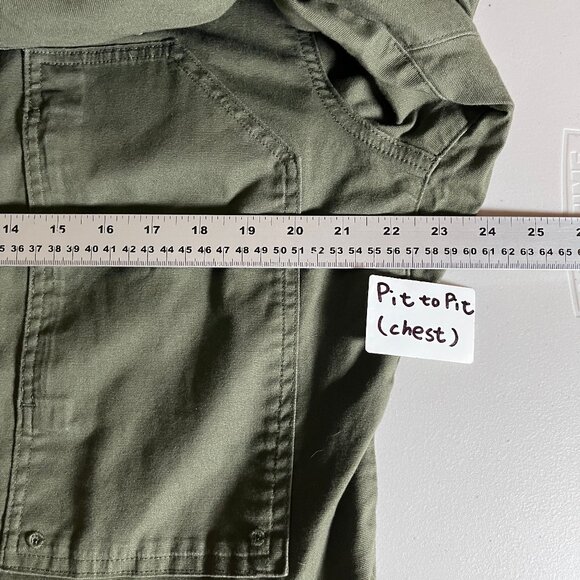 Duluth Trading Fire Hose Crop Work Coveralls - Women's Size XL - Green - Picture 9 of 10